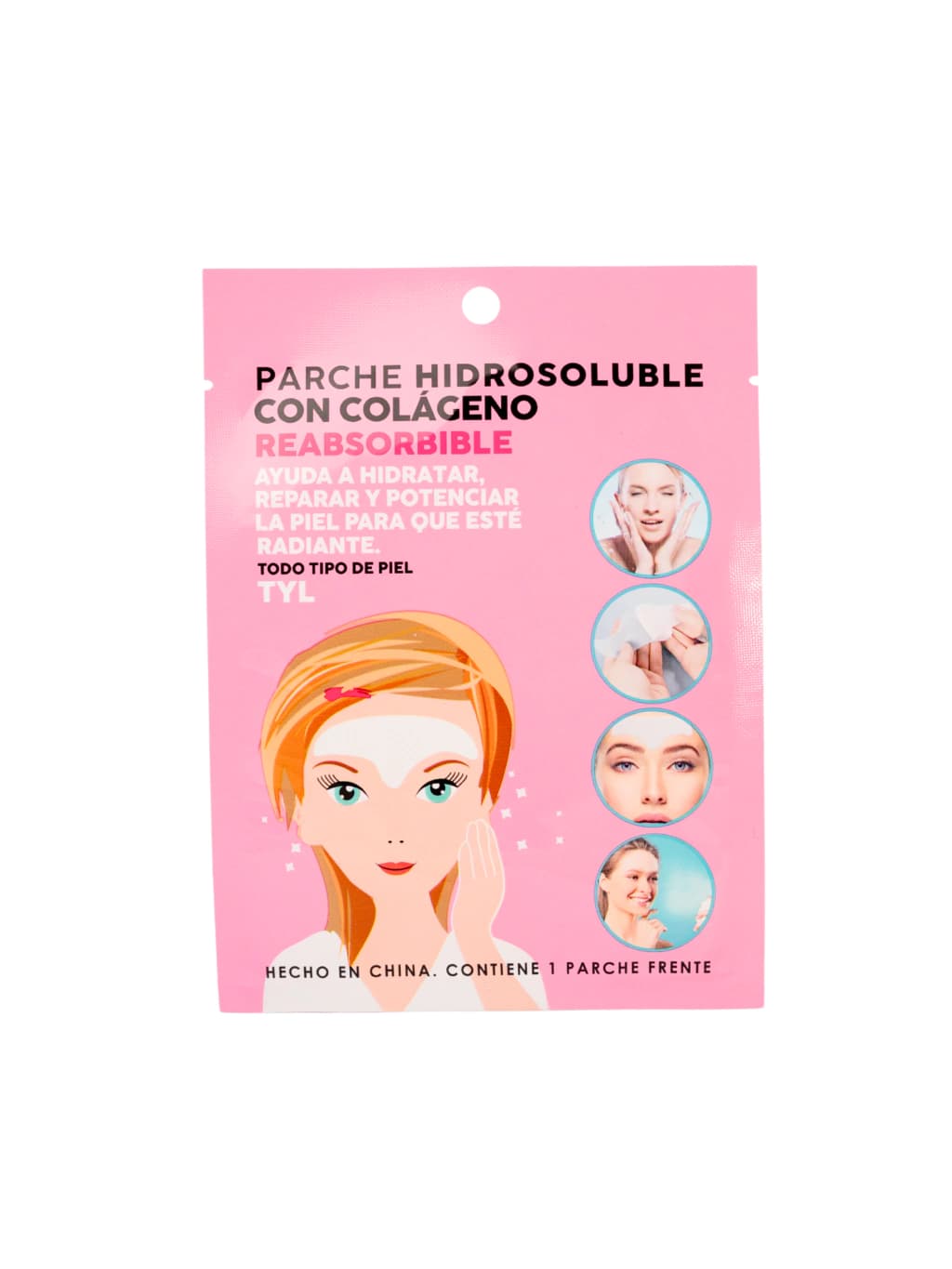 parche de colágeno hidrosoluble