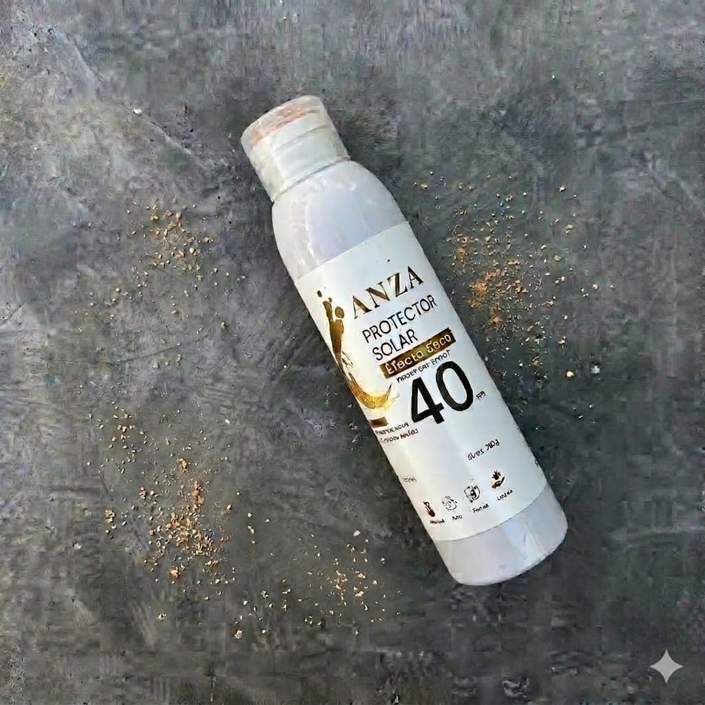 protector facial 40 fps anza